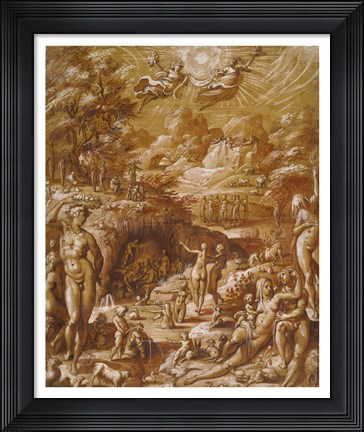 Framed Age of Gold Print