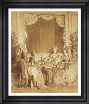 Framed &quot;Have No Fear, My Good Friend&quot; Print
