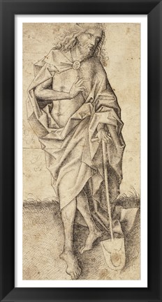 Framed Christ as the Gardener Print