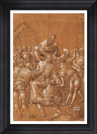 Framed Mocking of Christ Print