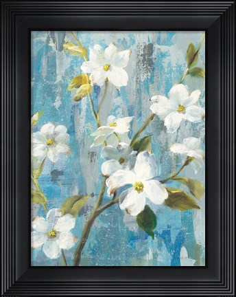 Framed Graceful Magnolia I Print