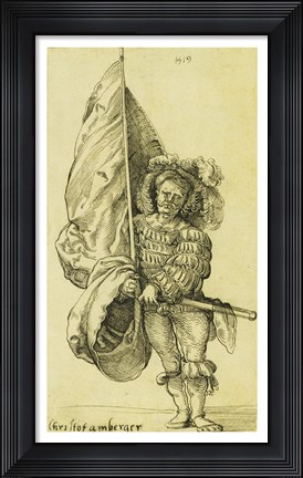Framed Standard Bearer Print