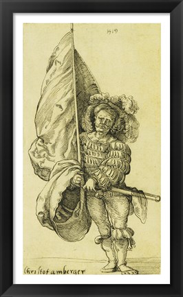 Framed Standard Bearer Print