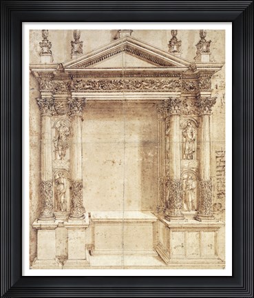 Framed Design for an Altar Print