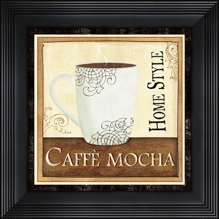Framed Coffee and Cream IV Print