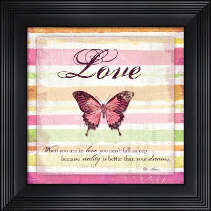 Framed For My Heart I Print