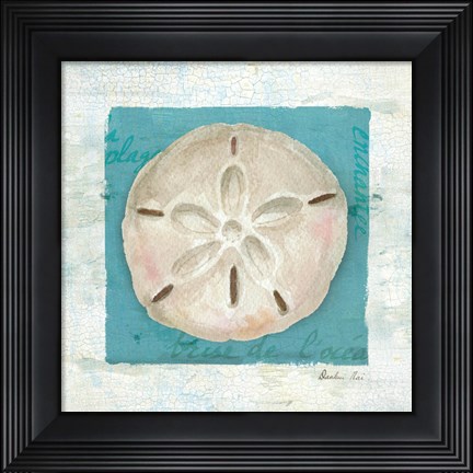 Framed Shades of Blue III Print