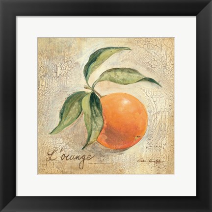 Framed L&#39;Orange Print