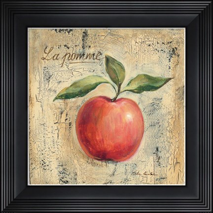 Framed La Pomme Print