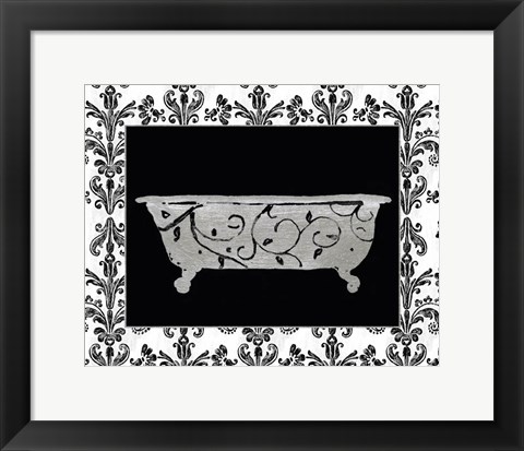 Framed Paris Hotel Tub III Print