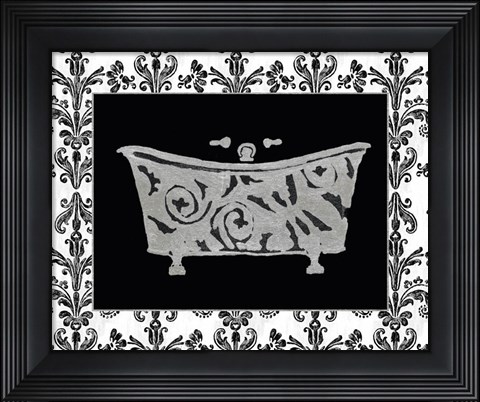 Framed Paris Hotel Tub IV Print