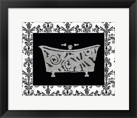 Framed Paris Hotel Tub IV Print