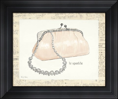 Framed From Emily&#39;s Closet II Print