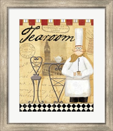 Framed Chef&#39;s Break IV Print
