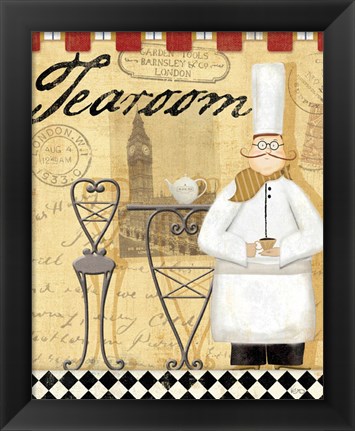 Framed Chef&#39;s Break IV Print