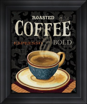Framed Today&#39;s Coffee IV Print