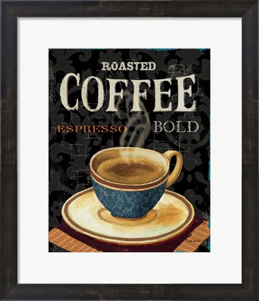 Framed Today&#39;s Coffee IV Print