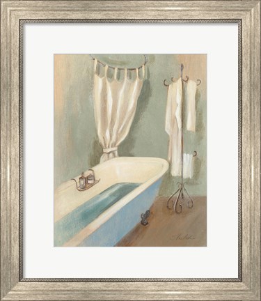 Framed Steam Bath III Print