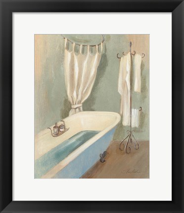 Framed Steam Bath III Print