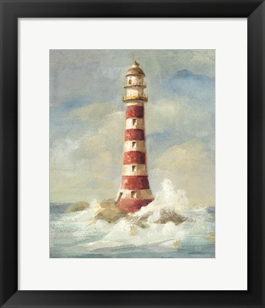 Framed Lighthouse II Print