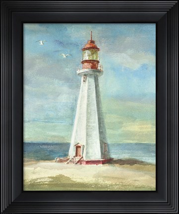 Framed Lighthouse III Print