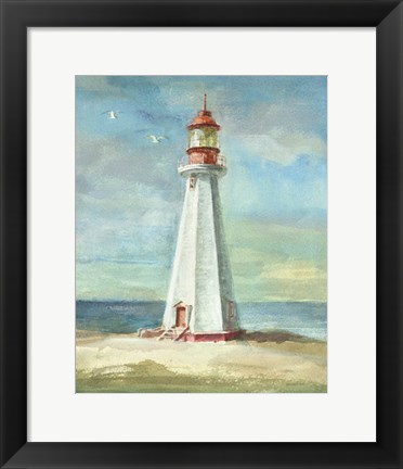 Framed Lighthouse III Print