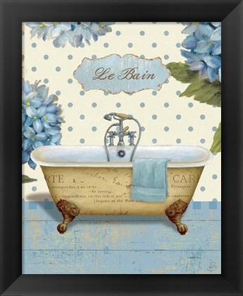 Framed Thinking of You Bath I Print