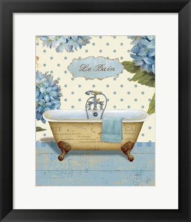 Framed Thinking of You Bath I Print