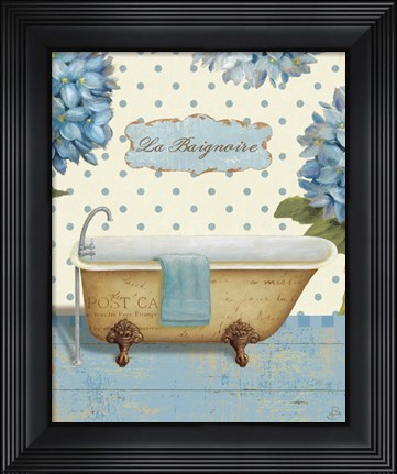 Framed Thinking of You Bath II Print