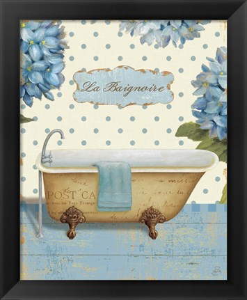 Framed Thinking of You Bath II Print