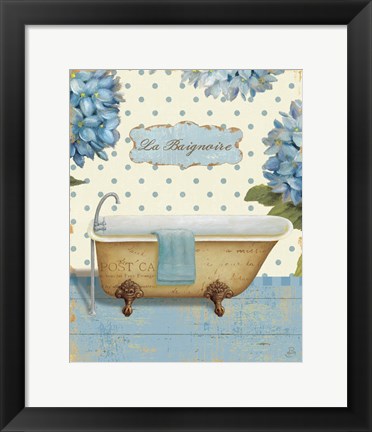 Framed Thinking of You Bath II Print