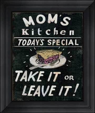 Framed Mom&#39;s Kitchen Print