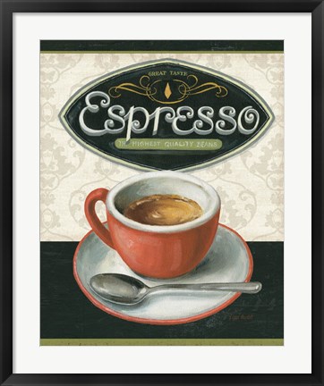 Framed Coffee Moment III Print