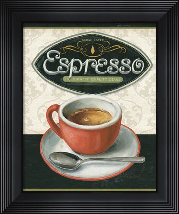 Framed Coffee Moment III Print