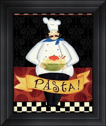 Framed Bon Appetit I Print