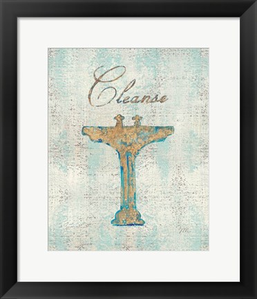 Framed Cleanse Print