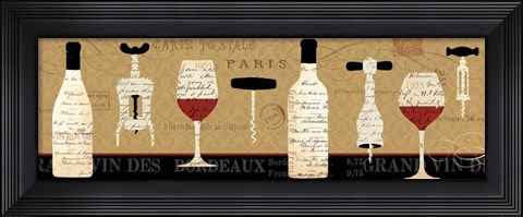 Framed Evening in Paris Print