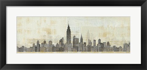 Framed Empire Skyline Print