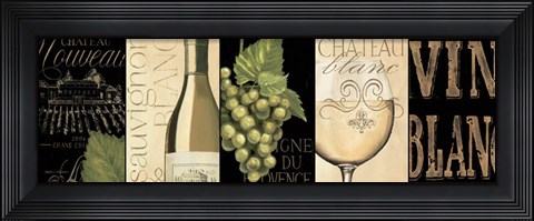 Framed Chateau Nouveau Panel II Print