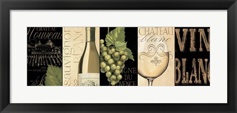 Framed Chateau Nouveau Panel II Print