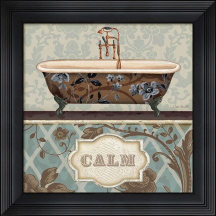 Framed Bathroom Bliss II Print