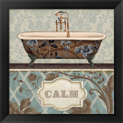 Framed Bathroom Bliss II Print