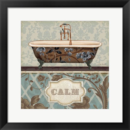 Framed Bathroom Bliss II Print