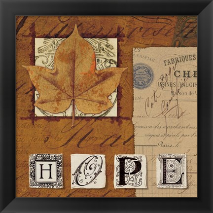 Framed Natures Journal - Hope Print