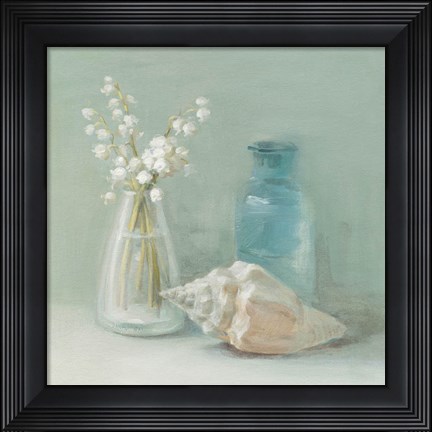 Framed Lily of the Valley Spa Print