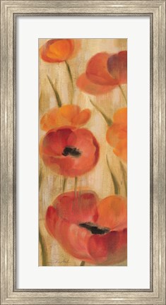 Framed May Floral Panel II Print