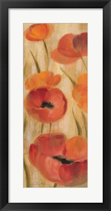 Framed May Floral Panel II Print