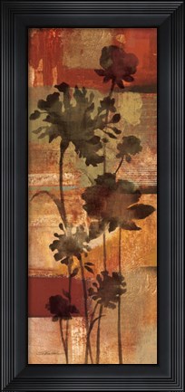 Framed Autumn Silhouette I Print