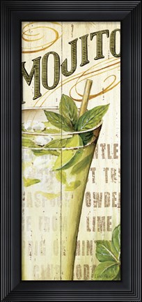 Framed Mojito Print