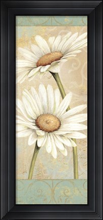 Framed Beautiful Daisies II Print
